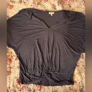 Grey Jersey Knot Soft Top